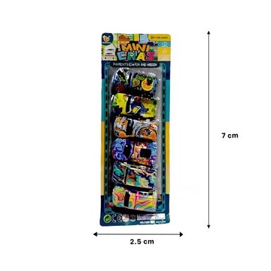 CARROS GRAFFITI SET 6 PARA JUEGO CREATIVO Y+LIGAS REGALO - 4