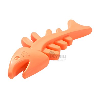 JUGUETE PERROS Y GATOS RYBIU PESCADO FABULOSO PET NARANJA + ENVOLTORIO REGALO