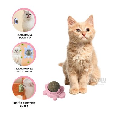 ACCESORIO FELINOS RYBIU BUCAL EN ROSADO + POST-IT ADHESIVOS