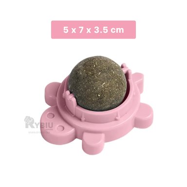 ACCESORIO GATO RYBIU UTIL EN ROSADO + REGALO LIGAS PEINAR