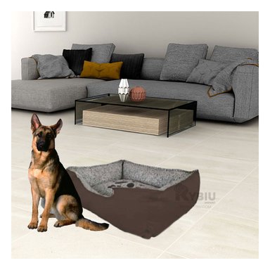 COLCHON PERROS MA31029 FUNCIONAL MASCOTA MARRON RYBIU + GIFT STICKERS
