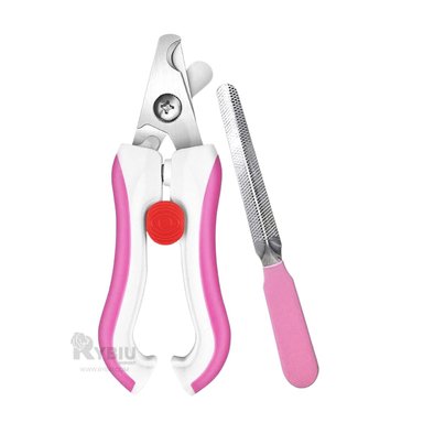 TIJERAS RYBIU PP26L MASCOTAS ROSADO + POST-IT ADHESIVOS