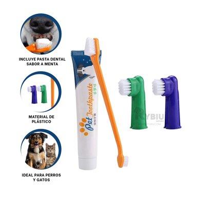 SET ACCESORIOS PERROS GATOS RIPLEY MA29836 SABOR MENTA MULTICOLOR + ENVOLTORIO REGALO