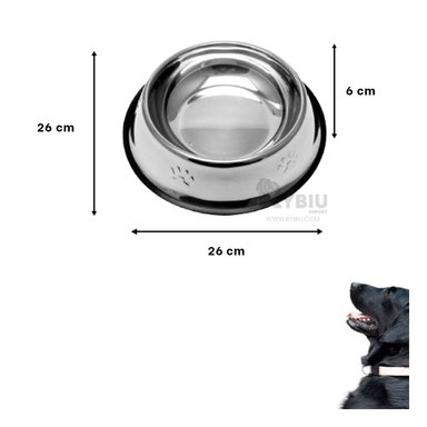 COMEDOR PERRO MA31270 RYBIU RESISTENTE TALLA L + LIGAS REGALO