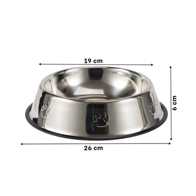 COMEDOR PERRO MA31270 RYBIU RESISTENTE TALLA L + LIGAS REGALO - 4