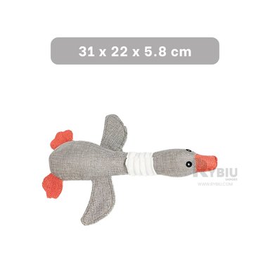 JUGUETE PERROS Y GATOS RYBIU CANINO EN MODELO PATO PLOMO + LIGAS REGALO