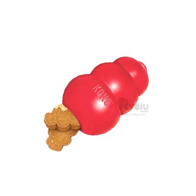 MASTICABLE PERROS RYBIU TEXTURA SUAVE EN ROJO GRANDE + GIFT STICKERS