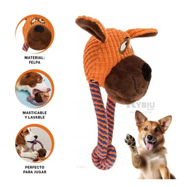 JUGUETE PERRO RYBIU SIMPLE LAVAR EN MODELO + POST-IT ADHESIVOS