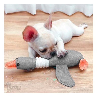 MUÑECO PERROS Y GATOS RYBIU TEXTURA SUAVE PATO EN PLOMO + GIFT MINIAGENDA