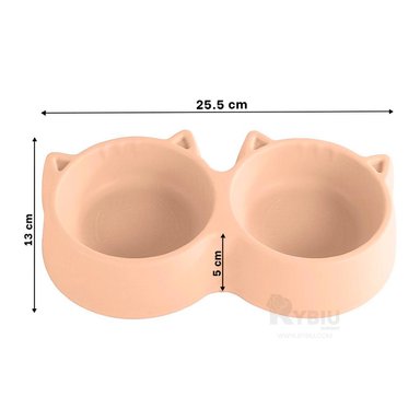 PLATILLO GATO MA31284 RYBIU CANINO CARNE + REGALO LIGAS PEINAR