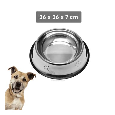 PLATO PERRO MA31276 RYBIU ERGONOMICO Y SOLIDO XXXL 36 CM + PAPEL REGALO - 5