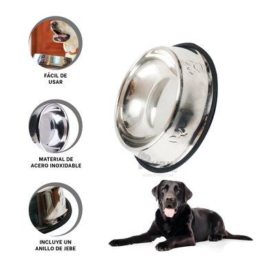 RECIPIENTE PERRO MA31275 RYBIU CANINO PORTABLE XXL 33 CM + GIFT STICKERS