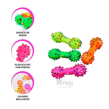 MASTICABLE PERROS RYBIU EJERCICIO MULTICOLOR + REGALO AGENDITA