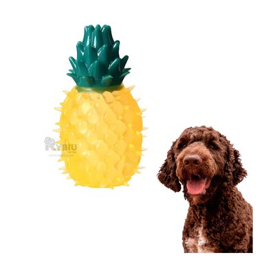 ELEMENTO RECREATIVO PERROS RYBIU FORMA ANIMADA AMARILLO + REGALO AGENDITA