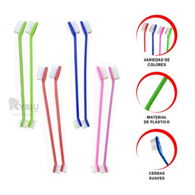 CEPILLOS PERROS GATOS RYBIU MA29618 JUEGO 8 MASCOTAS MULTICOLOR + REGALO AGENDITA