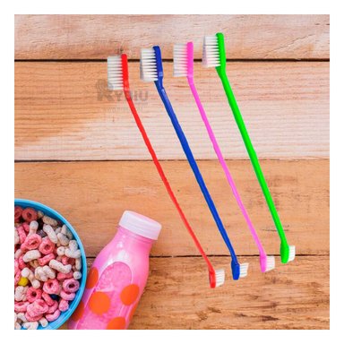 SET PERROS GATOS RYBIU MA29618 CONJUNTO LIMPIEZA MASCOTA AZUL + REGALO LIGAS PEINAR