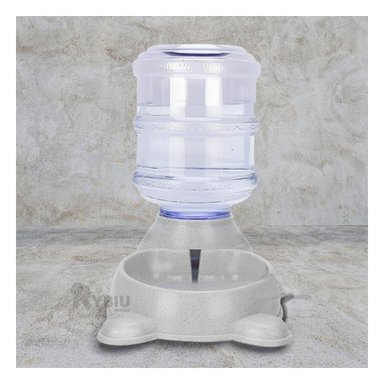 COMEDERO PERRO MA31008 RYBIU ENTRENAMIENTO CANINOS PLOMO + STICKERS