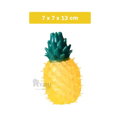 MORDEDOR PERROS RYBIU INTERACTIVO AMARILLO + BANDERITAS ADHESIVAS