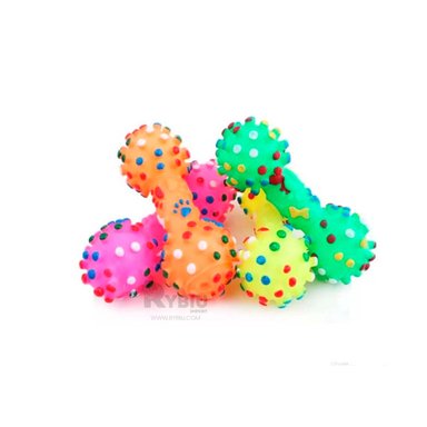 HUESO PERROS RYBIU CAN MASTICABLE VERDE + LIGAS REGALO