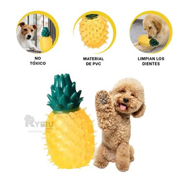 JUEGO MASCOTAS RYBIU EN FORMA PIÑA AMARILLO + GIFT MINIAGENDA