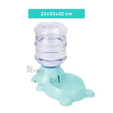 DISPENSADOR PERRO MA31009 RYBIU CROQUETAS VERDE + BANDERITAS ADHESIVAS