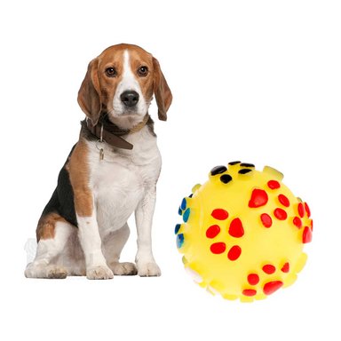 JUGUETE PERROS RYBIU INTERACTIVO AMARILLO + ENVOLTORIO REGALO