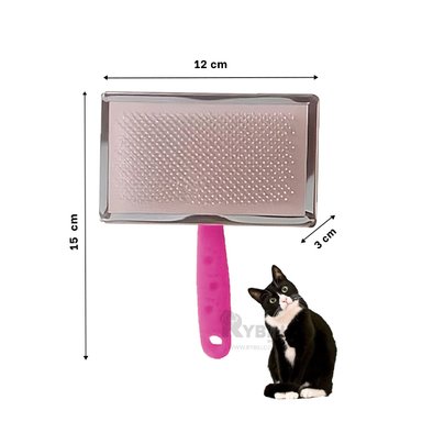 PEINETA PERROS Y GATOS RYBIU MULTIUSOS EN FUCSIA EN XL + REGALO LIGAS PEINAR