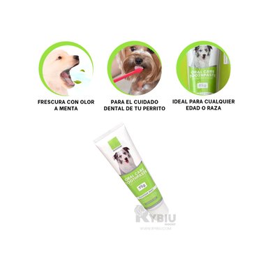 CREMA PERROS RYBIU MA29846 FACIL GUARDAR 95G VERDE + GIFT STICKERS