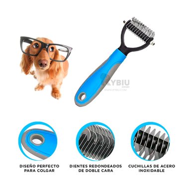 PEINETA RYBIU MA29854 FUNCION Y VERSATIL MEDIANO EN CELESTE + AGENDITA