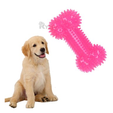 SET PERROS RYBIU CANINO JUGAR ROSADO + PAPEL REGALO