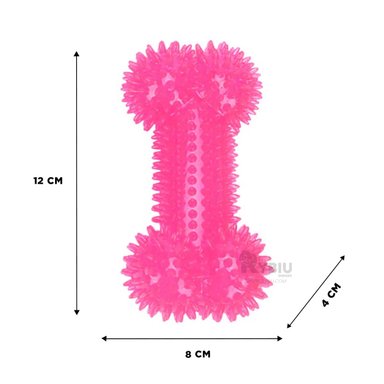 KIT PERROS RYBIU JUGUETES EN ROSADO + LIGAS REGALO