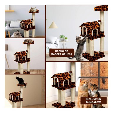 CAMA GATOS MA31125 MODERNA EN ANIMAL PRINT + LIGAS REGALO RYBIU - 5
