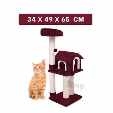 RASCADORA GATOS MA31128 MODERNO GUINDA + LIGAS REGALO RYBIU