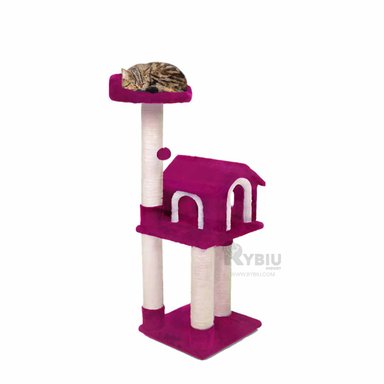 GIMNASIO GATOS MA31128 RELAJANTE FELINO FUCSIA + PAPEL REGALO RYBIU
