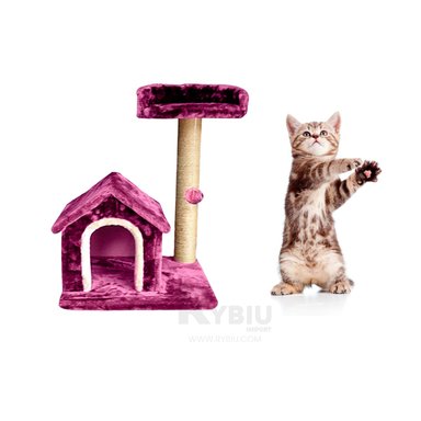 GIMNASIO GATOS MA31123 ESTABLE MININO ROSADO + ENVOLTORIO REGALO RYBIU