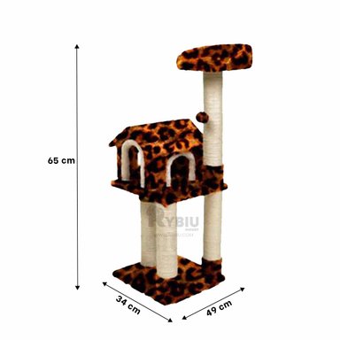 CAMA GATOS MA31125 DURADERO EN ANIMAL PRINT + REGALO LIGAS PEINAR RYBIU - 5