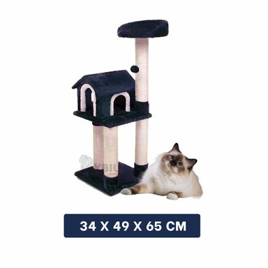 RASCADORA GATOS MA31126 DURADERO AZUL + REGALO LIGAS PEINAR RYBIU