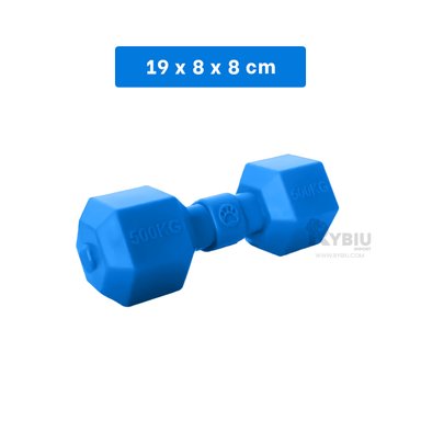 JUEGO CAUCHO PERROS MA31161 MASCOTA AZUL + LIGAS REGALO RYBIU