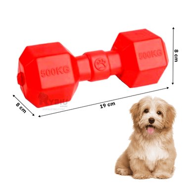 JUGUETE PERROS CAUCHO MA31162 ACCESORIO SALUDABLE ROJO + REGALO AGENDITA RYBIU