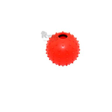 PELOTA CAUCHO PERROS MA31158 JUGUETE ROJO + GIFT MINIAGENDA RYBIU