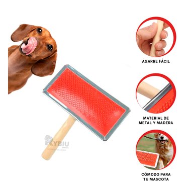 PEINETA RYBIU MA31216 INNOVADORA ROJO TALLA L + POST-IT ADHESIVOS