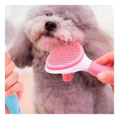 CEPILLO RYBIU MA31214 MASCOTAS ROSADO + ENVOLTORIO REGALO