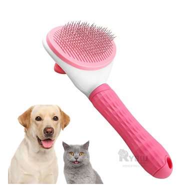 CEPILLO RYBIU MA31214 PRACTICO QUITA PELOS ROSADO + GIFT STICKERS