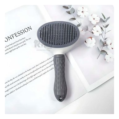 PEINE RYBIU MA31214 ASEO ERGONOMICO Y FUNCIONAL PLOMO + PAPEL REGALO