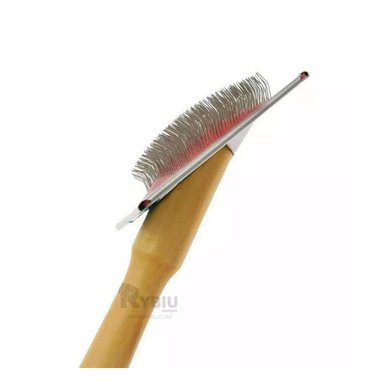 CEPILLO RYBIU MA31216 CON CERDAD METAL ROJO TALLA L + REGALO STICKERS