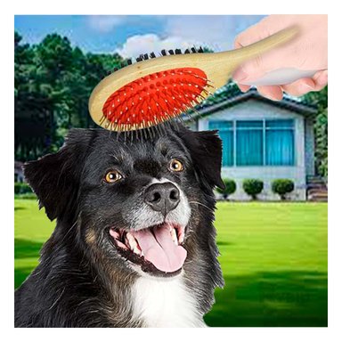 PEINE RYBIU MA31215 MULTIFUNCIONAL MASCOTAS STANDAR + PAPEL REGALO