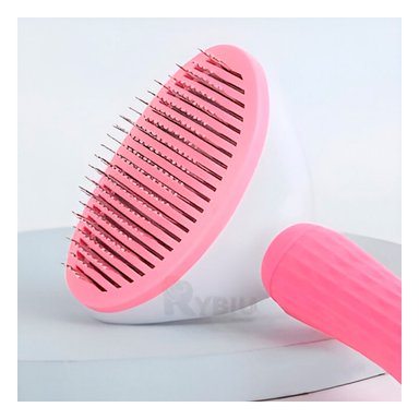 PEINETA RYBIU MA31214 FACIL USO ROSADO + REGALO LIGAS PEINAR