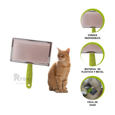 CEPILLO RYBIU MA31231 DIENTES SUAVE EN VERDE TALLA XL + STICKERS