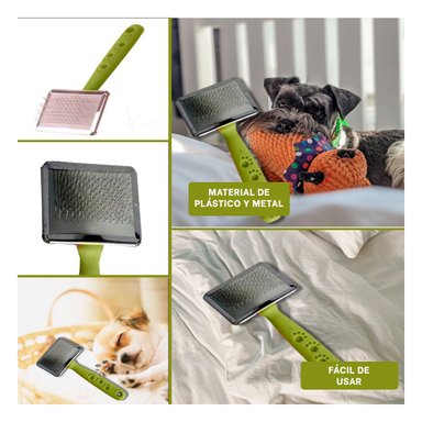 PEINE RYBIU MA31228 ANIMALES VERDE EN TALLA S + POST-IT ADHESIVOS - 5