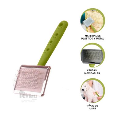 CEPILLO RYBIU MA31228 RESISTENTE EN VERDE TALLA S + ENVOLTORIO REGALO